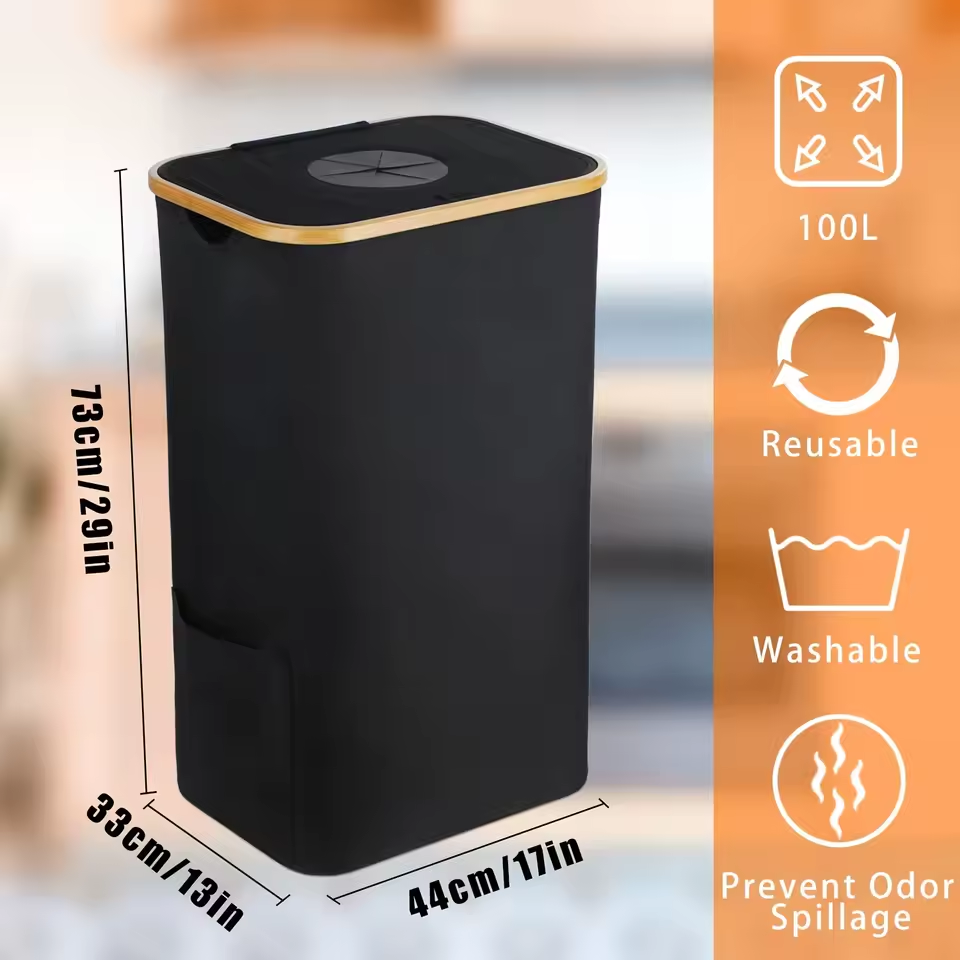 Smart  Återvinningsbehållare med Stilren Design