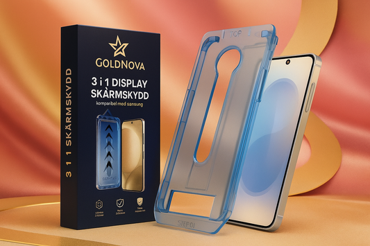 GoldNova™ 3‑i‑1 Display Skärmskydd