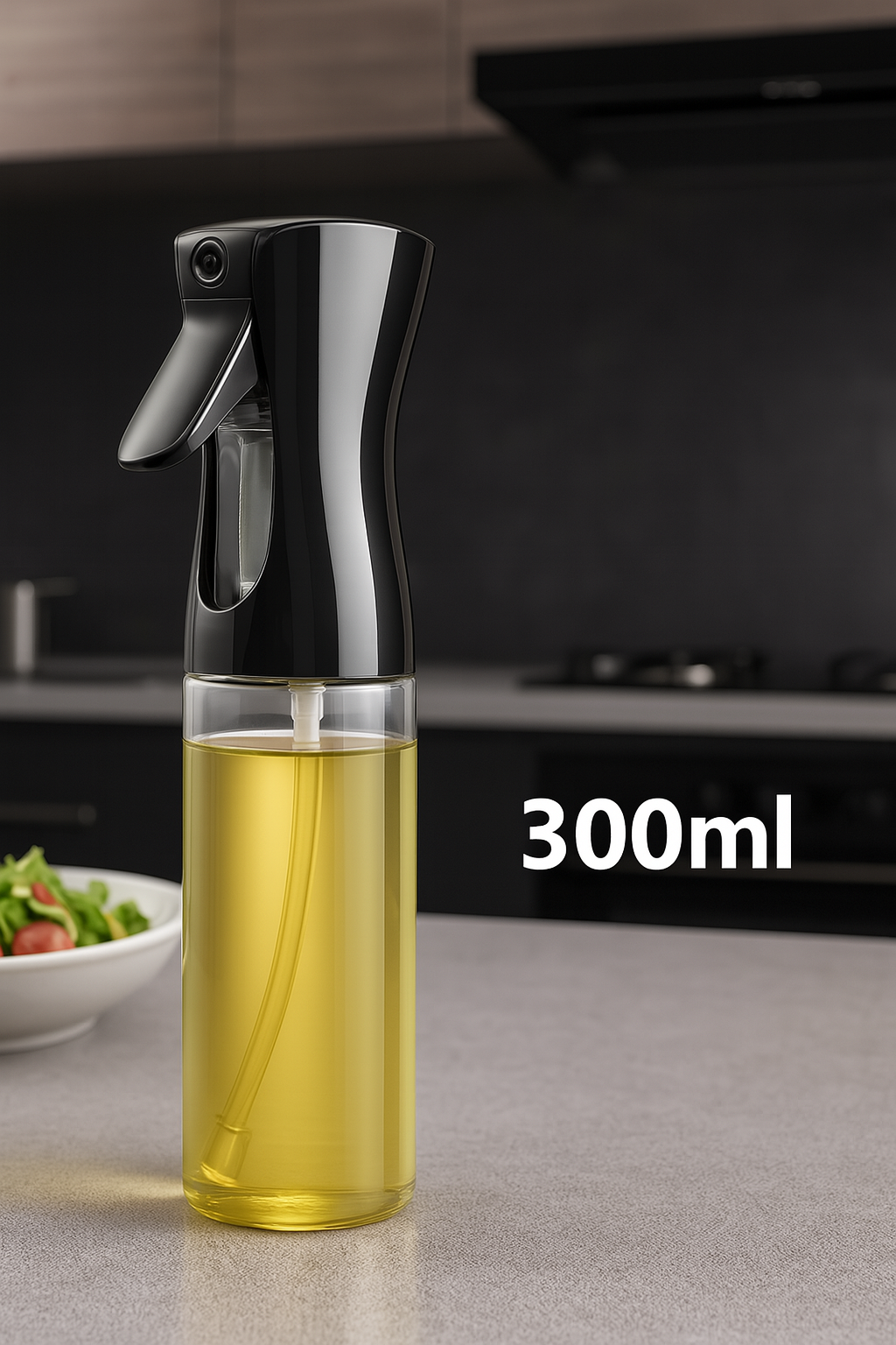 🛒 Premium Oljespray i Glas – För Hälsosam och Stilren Matlagning
