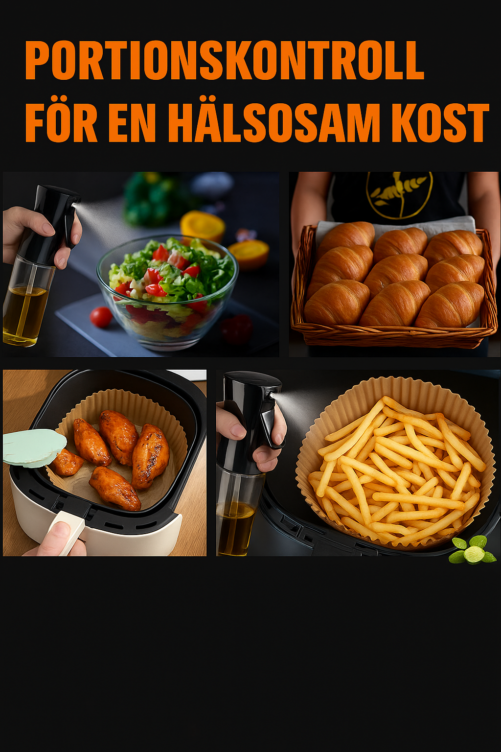 🛒 Premium Oljespray i Glas – För Hälsosam och Stilren Matlagning