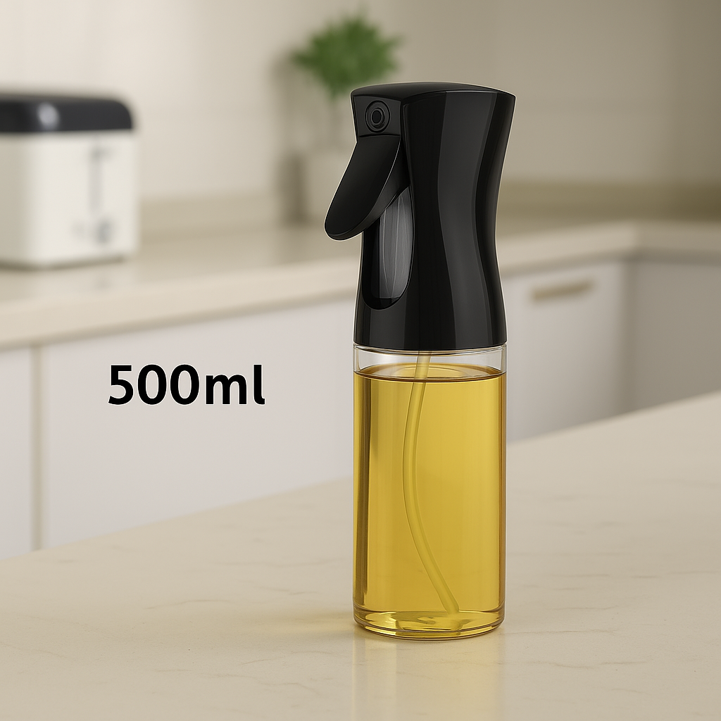 🛒 Premium Oljespray i Glas – För Hälsosam och Stilren Matlagning