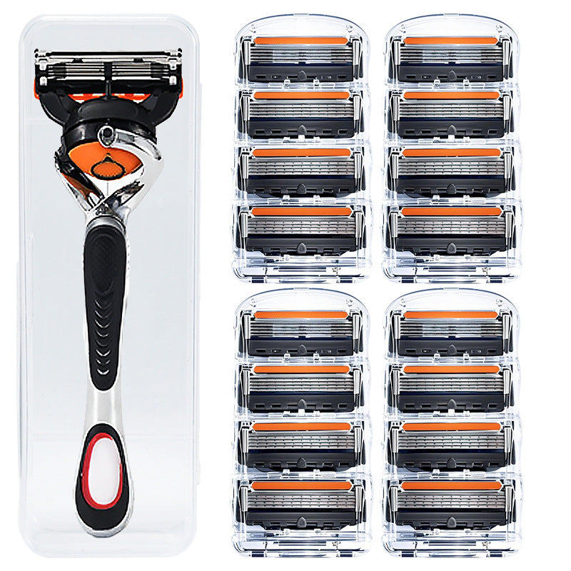 PrecisionRazor - Rakhyvel med flera blad och snabbkoppling för hög precision