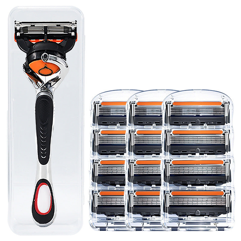 PrecisionRazor - Rakhyvel med flera blad och snabbkoppling för hög precision