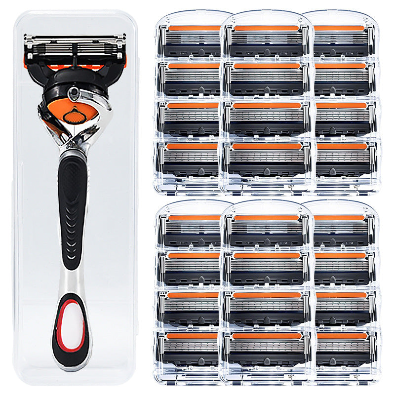 PrecisionRazor - Rakhyvel med flera blad och snabbkoppling för hög precision