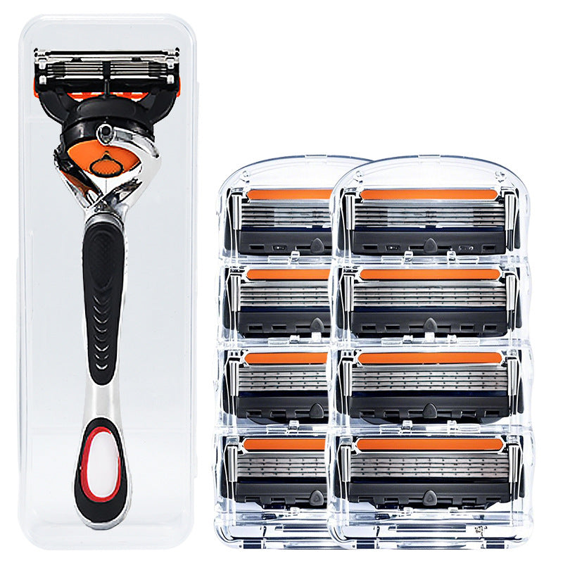 PrecisionRazor - Rakhyvel med flera blad och snabbkoppling för hög precision