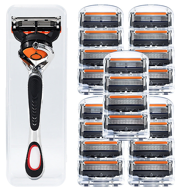 PrecisionRazor - Rakhyvel med flera blad och snabbkoppling för hög precision