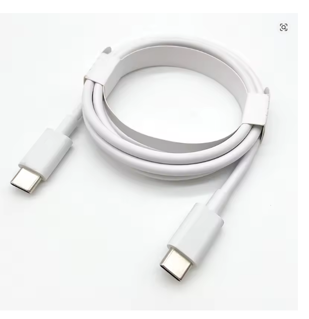 Snabbladdare för iPhone 15/16 med 2M USB-C till USB-C kabel – 20W Adapter