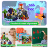 Färgglada Magnetiska Byggklossar - 200 Delar För Kreativa Barn!