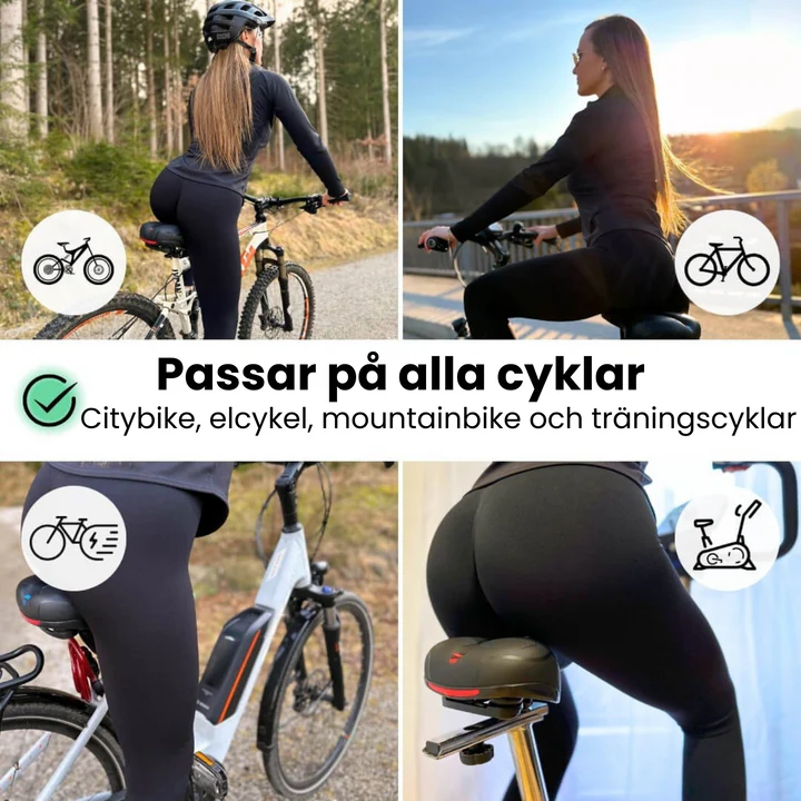 Smärtfri och mjuk cykling