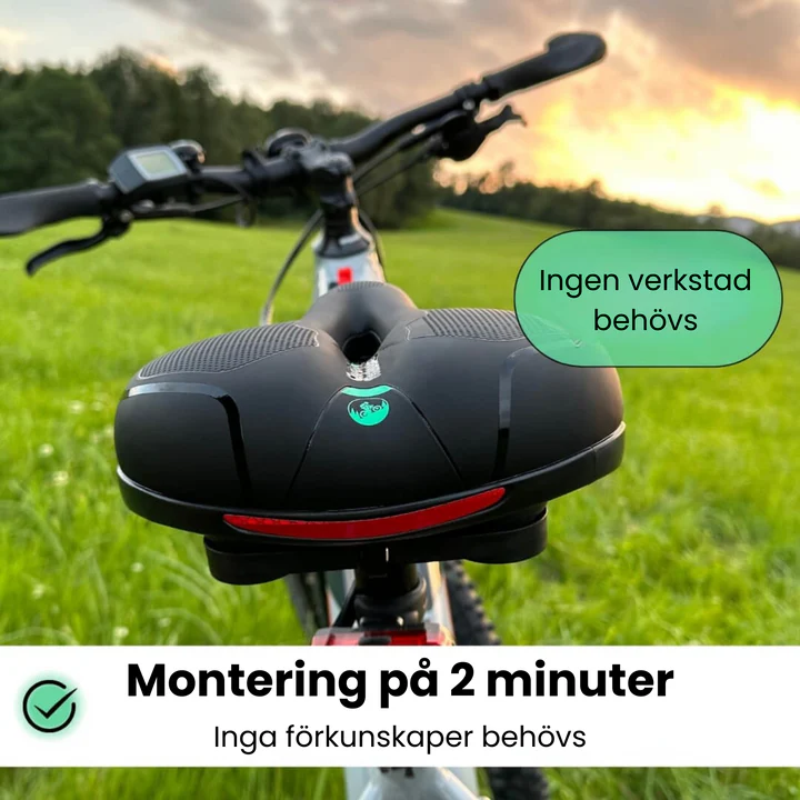 Smärtfri och mjuk cykling