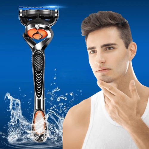 PrecisionRazor - Rakhyvel med flera blad och snabbkoppling för hög precision