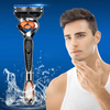 PrecisionRazor - Rakhyvel med flera blad och snabbkoppling för hög precision